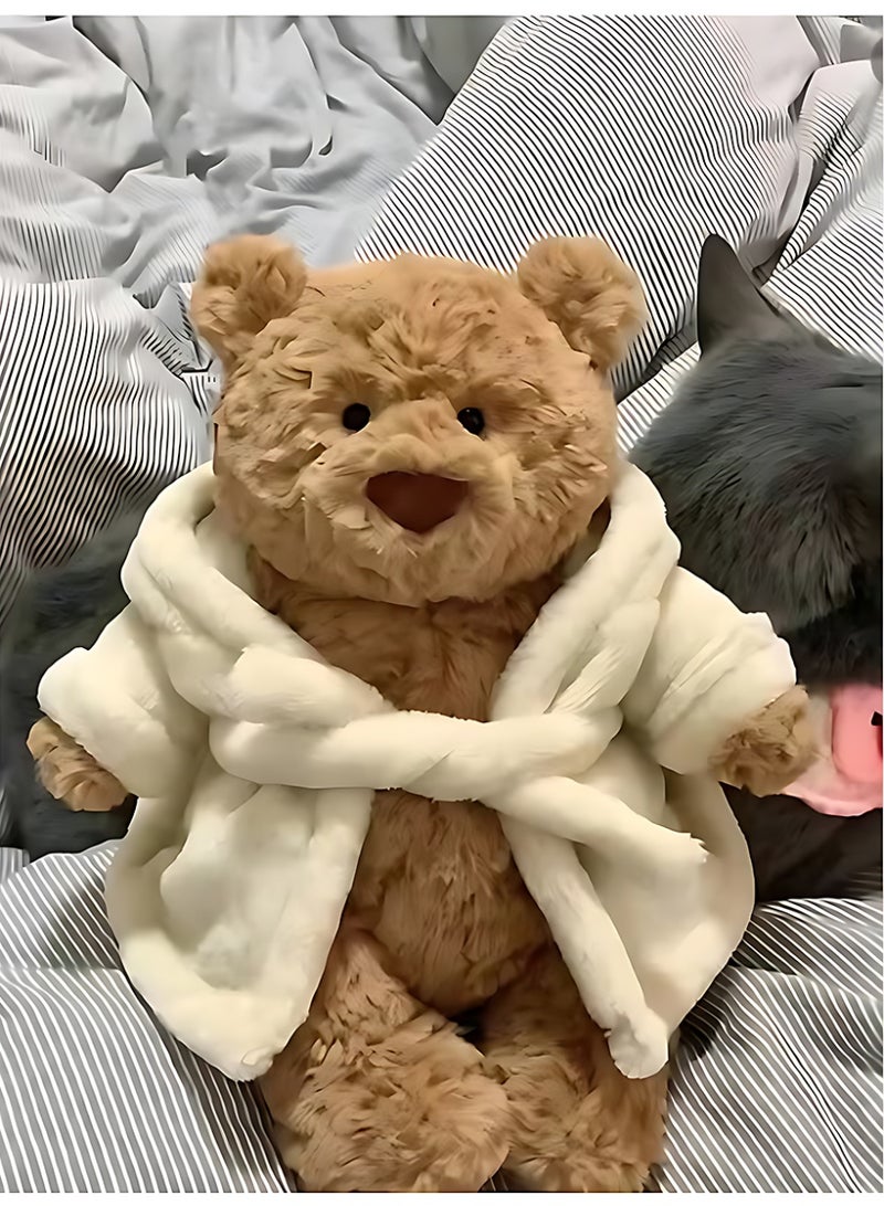 Jellycat bathrobe Bartholomew bear plush toy teddy bear doll doll New Year gift - Image 4